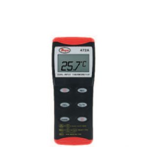 Model 472A-1  Dual Input Thermocouple Thermometer measures up to
